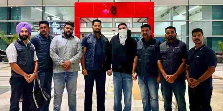 PUNJAB POLICE TAKES CUSTODY OF LAWRENCE BISHNOI’S CLOSE AIDE AFTER DEPORTATION FROM CANADA