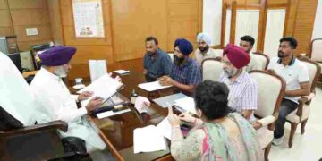 Punjab Finance Minister Harpal Singh Cheema Holds Meeting with Employee Unions; Directs Officials to Expedite Legitimate Demands