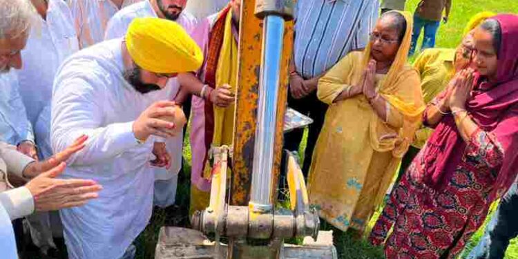 Nangal to get 500-seat ultra-modern auditorium: Harjot Bains kicks off ₹19-CR Infra projects at School of Eminence