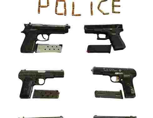 GANGSTER BURI BASANTKOTIA AMONG FIVE HELD AFTER HOT CHASE IN GURDASPUR; SIX PISTOLS RECOVERED