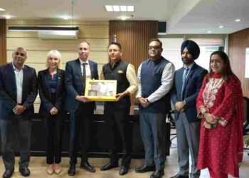 AMAN ARORA OFFERS PLUG-AND-PLAY BASE TO UK BUSINESSES DURING STRATEGIC TALKS WITH BRITISH DELEGATION