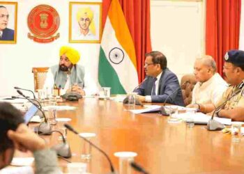 CM Bhagwant Singh Mann Directs Departments To Ensure World-Class Arrangements For Asian Hockey Champions Trophy