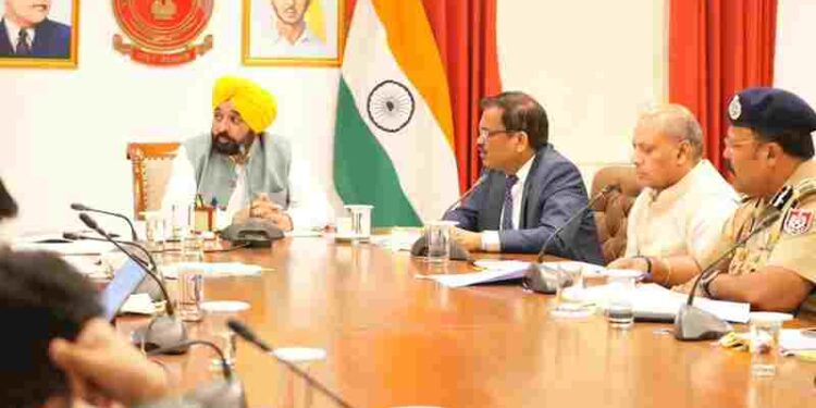 CM Bhagwant Singh Mann Directs Departments To Ensure World-Class Arrangements For Asian Hockey Champions Trophy