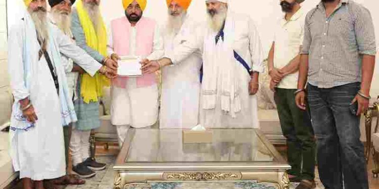 Dharam Yudh Morcha Delegation Meets CM Bhagwant Singh Mann, Seeks SIT Probe Into Sexual Assault Case Against SGPC Member Amarjit Singh Chawla