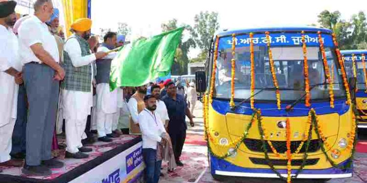 100 Mini Buses Will Connect Punjab’s Villages With Cities: CM Bhagwant Singh Mann