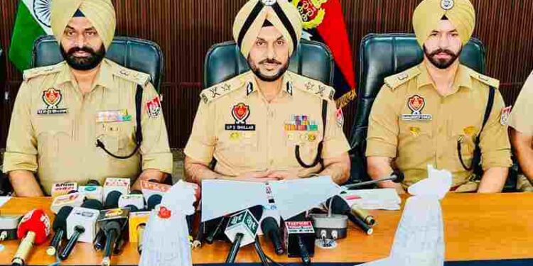CROSS-BORDER ARMS & EXPLOSIVES SUPPLY NETWORK BUSTED IN AMRITSAR; ONE HELD WITH AK-47 RIFLE, TWO HAND GRENADES