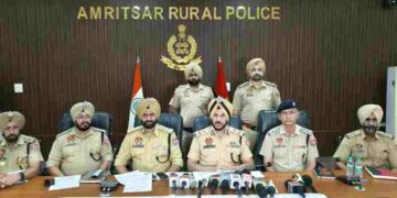 PUNJAB POLICE BUSTS PAK ISI-BACKED MODULE; FOILS CONSPIRACY TO TARGET POLICE BUILDINGS AND SOLVES KHASA CANTT IED BLAST CASE