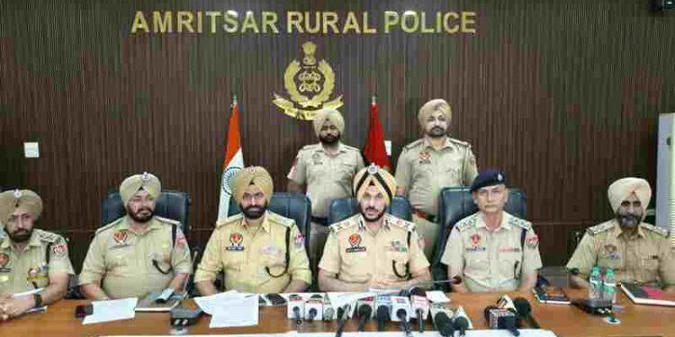 PUNJAB POLICE BUSTS PAK ISI-BACKED MODULE; FOILS CONSPIRACY TO TARGET POLICE BUILDINGS AND SOLVES KHASA CANTT IED BLAST CASE