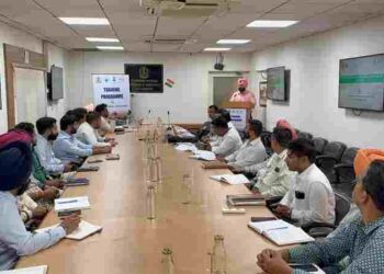 PUNJAB WATER SUPPLY & SANITATION DEPT ORGANISES TRAINING PROGRAMME ON ENVIRONMENTAL SAFEGUARDS