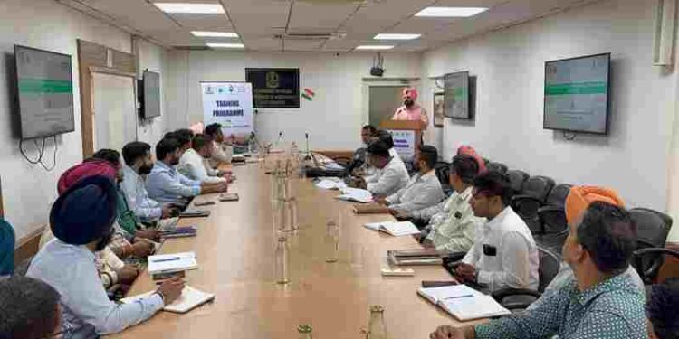 PUNJAB WATER SUPPLY & SANITATION DEPT ORGANISES TRAINING PROGRAMME ON ENVIRONMENTAL SAFEGUARDS