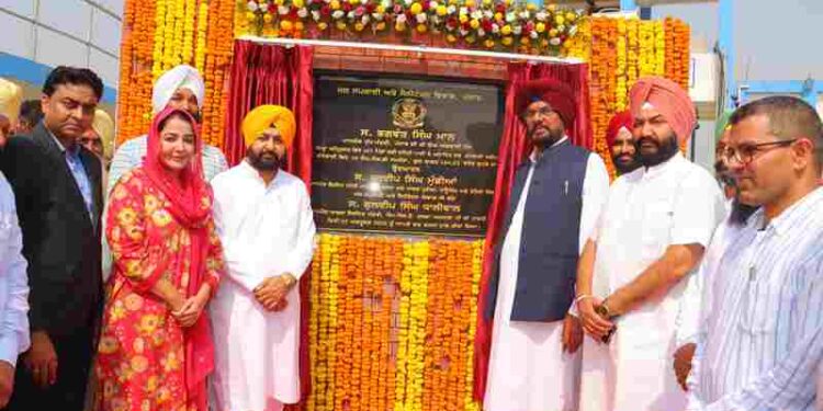 BHAGWANT MANN GOVT COMMITTED TO PROVIDING CLEAN AND POTABLE DRINKING WATER TO PEOPLE OF PUNJAB: HARDEEP SINGH MUNDIAN