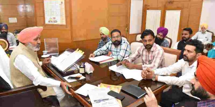 Finance Minister Harpal Singh Cheema Meets Employee Unions, Assures Time-Bound Solutions to Demands