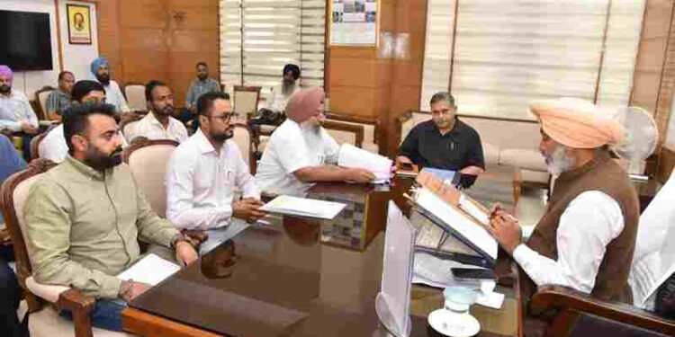 Minister Harpal Singh Cheema Holds Crucial Meetings with ITI Instructors & PUNBUS / PRTC Unions to Resolve Pending Demands