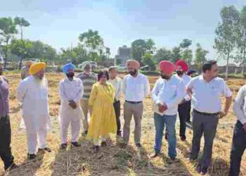 PPCB Chairperson Reena Gupta Interacts with Farmers at Sheron Village, Urges Collective Efforts to Prevent Paddy Straw Burning