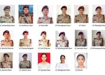 HISTORIC FEAT: 17 LADY CADETS OF MAI BHAGO AFPI CRACK NDA EXAM; HIGHEST TALLY FROM ANY GOVT INSTITUTE IN INDIA