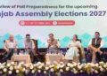 FLC Workshop and Review of Enforcement agencies held with delegation from ECI and BEL for Punjab Assembly Elections