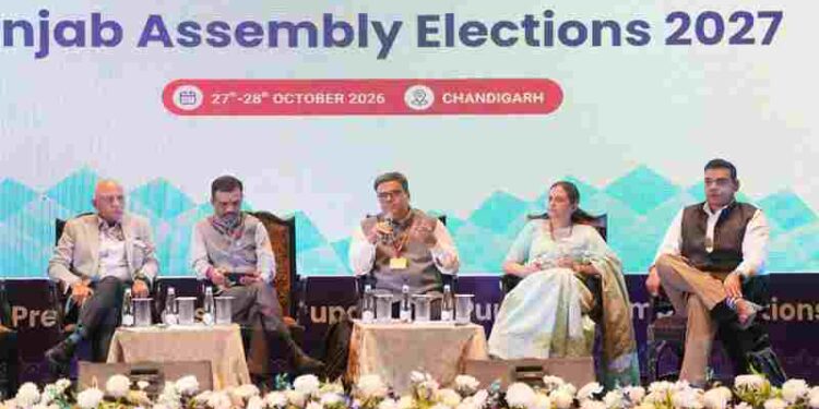 FLC Workshop and Review of Enforcement agencies held with delegation from ECI and BEL for Punjab Assembly Elections